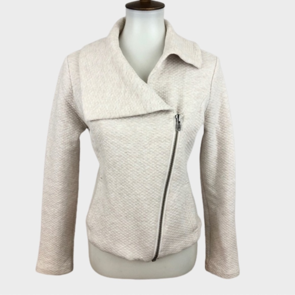 Cabi Ryder Quilted Moto Jacket, Size Small